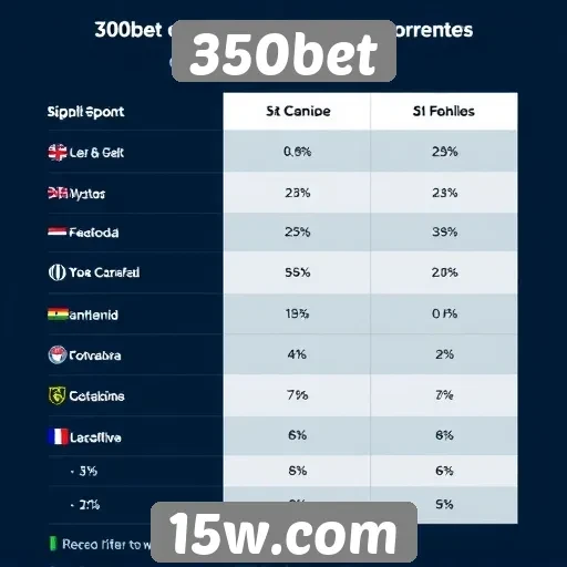 Comparativo entre 350bet e concorrentes no mercado